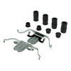Centric 300.10612 Disc Brake Pad Set Centric Premium Semi-Metallic Brake Pads with Shims and Hardware