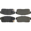 Centric 305.09000 Disc Brake Pad Set Street Slect Brake Pads with Hardware