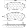 Centric 308.05620 Disc Brake Pad Set StopTech Street Brake Pad