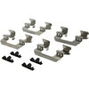 Centric 308.16230 Disc Brake Pad Set Street Brake Pads Front with Shims and Hardware