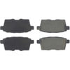 Centric 305.12590 Disc Brake Pad Set Street Slect Brake Pads with Hardware