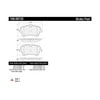 100.08720 by CENTRIC - Centric Original Equipment Formula Brake Pads with Hardware