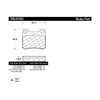 100.03350 by CENTRIC - Disc Brake Pad