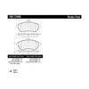Centric 100.13400 Disc Brake Pad Set Centric Original Equipment Formula Brake Pads with Hardware