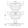 308.06830 by CENTRIC - StopTech Street Brake Pad