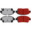 500.08221 by CENTRIC - PQ PRO Disc Brake Pads with Hardware