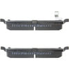 Centric 308.12740 Disc Brake Pad Set Street Brake Pads Rear with Shims