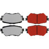 Centric 500.17590 Disc Brake Pad Set PQ PRO Disc Brake Pads with Hardware