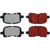 Centric 500.07410 Disc Brake Pad Set PQ PRO Disc Brake Pads with Hardware