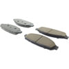 Centric 308.09310 Disc Brake Pad Set Street Brake Pads Front with Shims