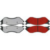 500.08970 by CENTRIC - PQ PRO Disc Brake Pads with Hardware