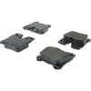 Centric 300.12830 Disc Brake Pad Set Centric Premium Semi-Metallic Brake Pads with Shims and Hardware