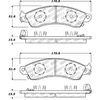 Centric 308.04120 Disc Brake Pad Set StopTech Street Brake Pad