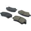 Centric 308.15430 Disc Brake Pad Set Street Brake Pads Front with Shims and Hardware