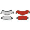 500.00500 by CENTRIC - PQ PRO Disc Brake Pads with Hardware