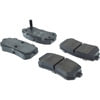 Centric 300.11570 Disc Brake Pad Set Centric Premium Semi-Metallic Brake Pads with Shims and Hardware