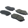 Centric 308.17110 Disc Brake Pad Set Street Brake Pads Front with Shims and Hardware