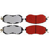 Centric 500.15390 Disc Brake Pad Set PQ PRO Disc Brake Pads with Hardware