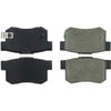 Centric 308.05371 Disc Brake Pad Set Street Brake Pads with Shims and Hardware