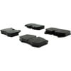 Centric 102.06390 Disc Brake Pad Set C-Tek Semi-Metallic Brake Pads with Shims