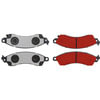 Centric 500.04120 Disc Brake Pad Set PQ PRO Disc Brake Pads with Hardware