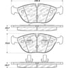 Centric 308.06820 Disc Brake Pad Set StopTech Street Brake Pad