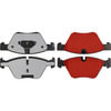 Centric 500.15040 Disc Brake Pad Set PQ PRO Disc Brake Pads with Hardware