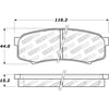 Centric 308.06060 Disc Brake Pad Set StopTech Street Brake Pad
