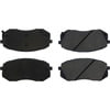 Centric 300.12951 Disc Brake Pad Set Centric Premium Semi-Metallic Brake Pads with Shims and Hardware