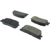 Centric 308.08850 Disc Brake Pad Set Street Brake Pads Rear with Shims