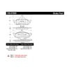 Centric 100.07600 Disc Brake Pad Set Disc Brake Pad