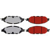 500.16490 by CENTRIC - PQ PRO Disc Brake Pads with Hardware
