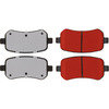 500.10210 by CENTRIC - PQ PRO Disc Brake Pads with Hardware