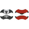 500.08200 by CENTRIC - PQ PRO Disc Brake Pads with Hardware