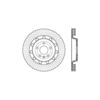 Centric 128.65136R Disc Brake Rotor Cross Drilled Rotor