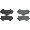 Centric 308.08560 Disc Brake Pad Set Street Brake Pads with Shims and Hardware