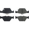 Centric 308.18080 Disc Brake Pad Set Street Brake Pads with Shims and Hardware