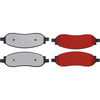 Centric 500.10680 Disc Brake Pad Set PQ PRO Disc Brake Pads with Hardware