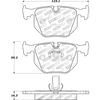 308.06831 by CENTRIC - Street Brake Pads with Shims and Hardware