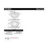 Centric 100.09820 Disc Brake Pad Set Centric Original Equipment Formula Brake Pads