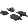 Centric 300.09153 Disc Brake Pad Set Centric Premium Semi-Metallic Brake Pads with Shims and Hardware
