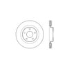 Centric 128.42108L Disc Brake Rotor Cross Drilled Rotor