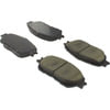 Centric 300.09061 Disc Brake Pad Set Centric Premium Semi-Metallic Brake Pads with Shims and Hardware
