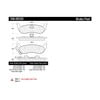 Centric 100.09320 Disc Brake Pad Set Original Equipment Formula Brake Pads with Hardware