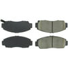 Centric 305.07870 Disc Brake Pad Set Street Slect Brake Pads with Hardware