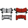 Centric 500.01540 Disc Brake Pad Set PQ PRO Disc Brake Pads with Hardware