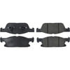 Centric 301.18180 Disc Brake Pad Set Centric Premium Ceramic Brake Pads with Shims and Hardware