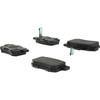 Centric 106.05371 Disc Brake Pad Set Posi Quiet Extended Wear Brake Pads with Shims and Hardware