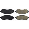 Centric 308.08300 Disc Brake Pad Set Street Brake Pads Front with Shims