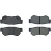 Centric 305.08130 Disc Brake Pad Set Street Slect Brake Pads with Hardware